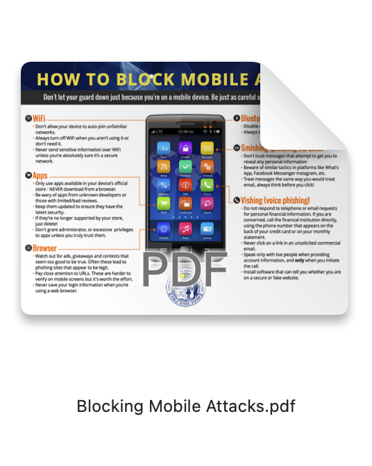 Blocking Mobile Attacks